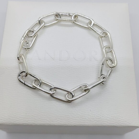 Pandora Bracelet Link Chain Bracelet S925 Sterling Sliver Women Jewelry - Picture 4 of 5